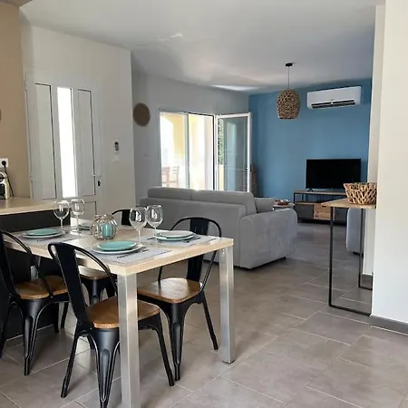 Patrimonio, Maison Climatisee Avec Piscine Privee Prázdninový dům *